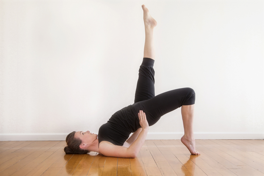 Bridge pose Melissa Gardiner